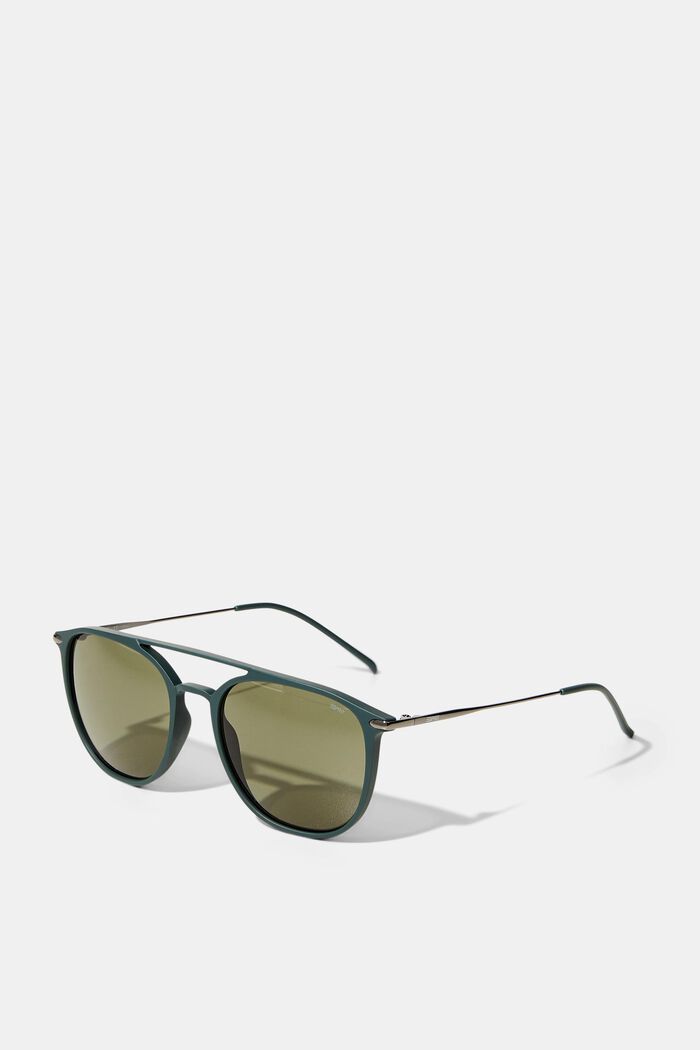 Sunglasses with a timeless design, OLIVE GREEN, detail image number 3
