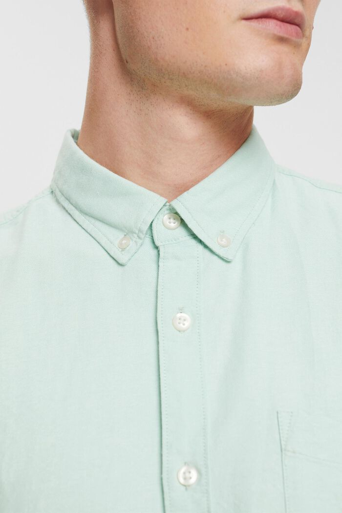 Button-down shirt, PASTEL GREEN, detail image number 0