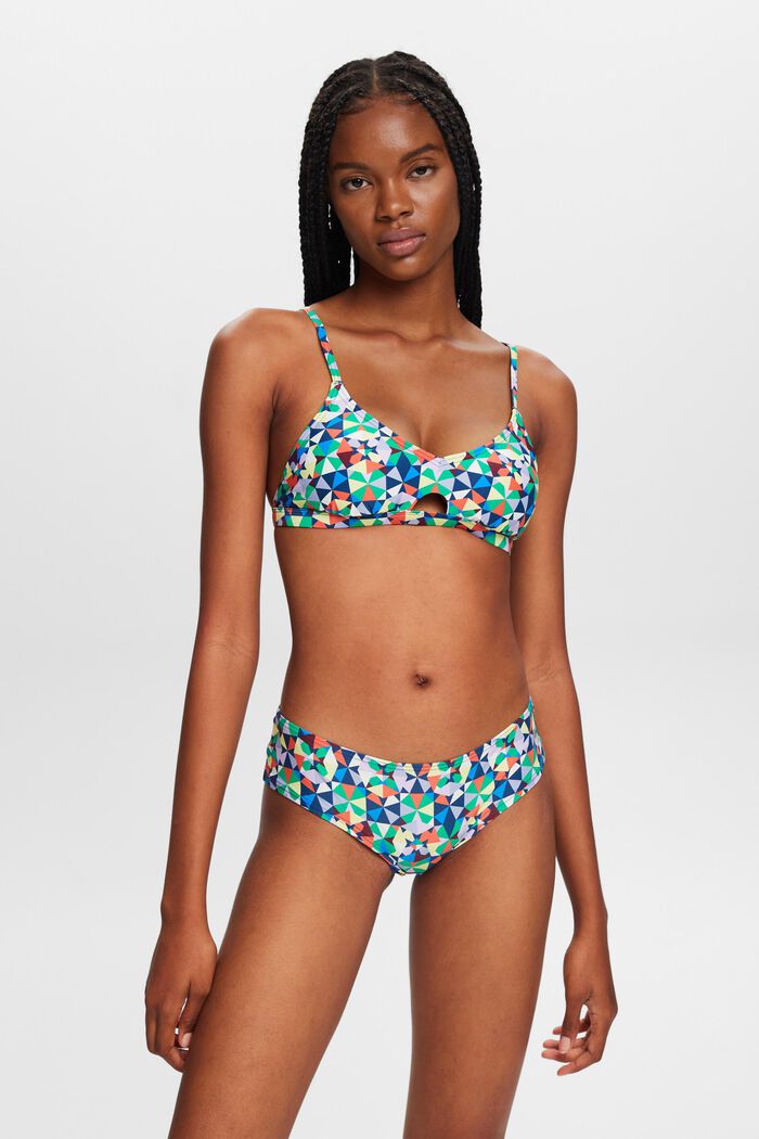ESPRIT - Recycled: multi-coloured bikini bottoms at our online shop