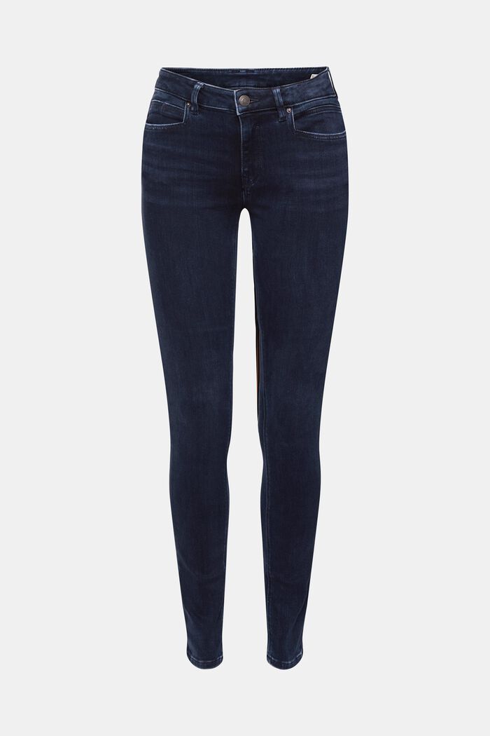 Cashmere-touch stretch jeans