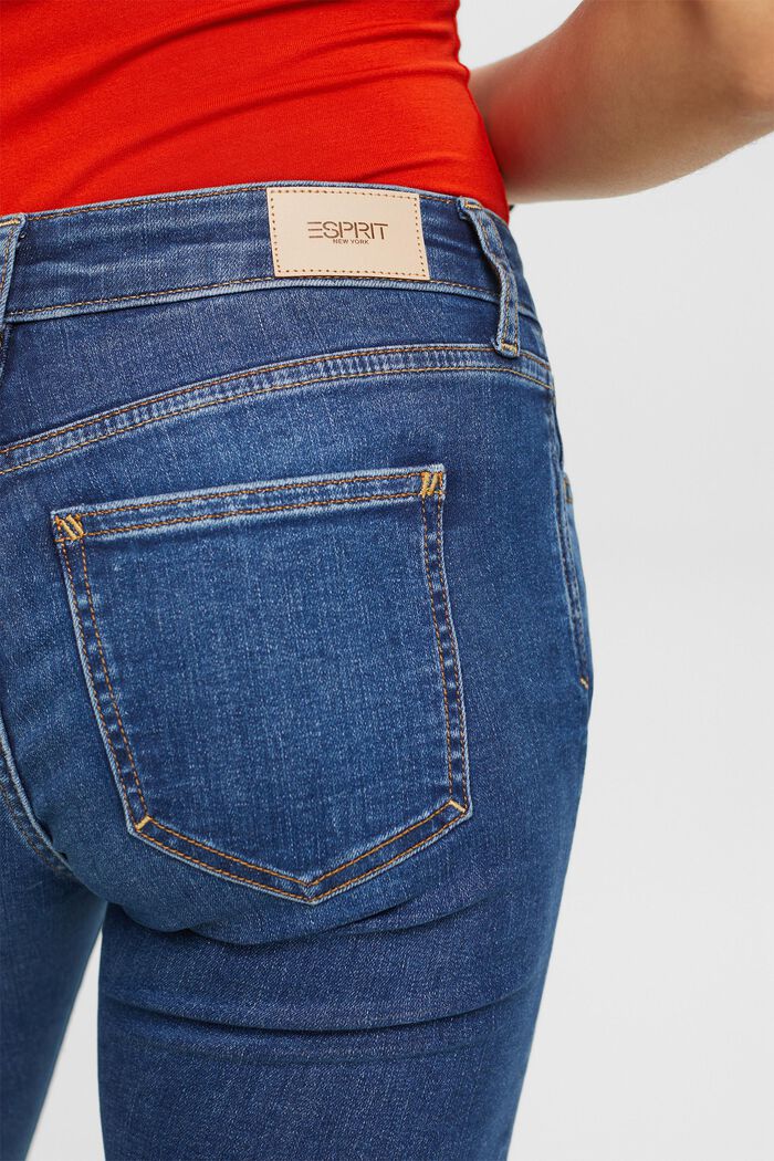 Mid-Rise Skinny Jeans, BLUE MEDIUM WASHED, detail image number 4