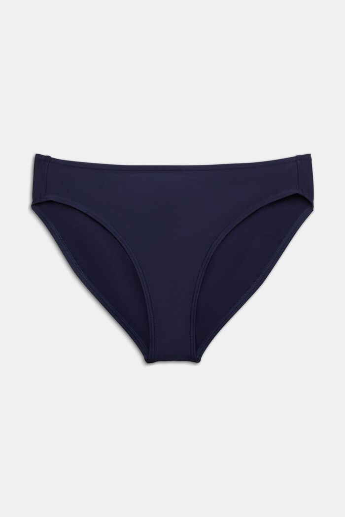 Recycled: plain bikini briefs, NAVY, detail image number 4