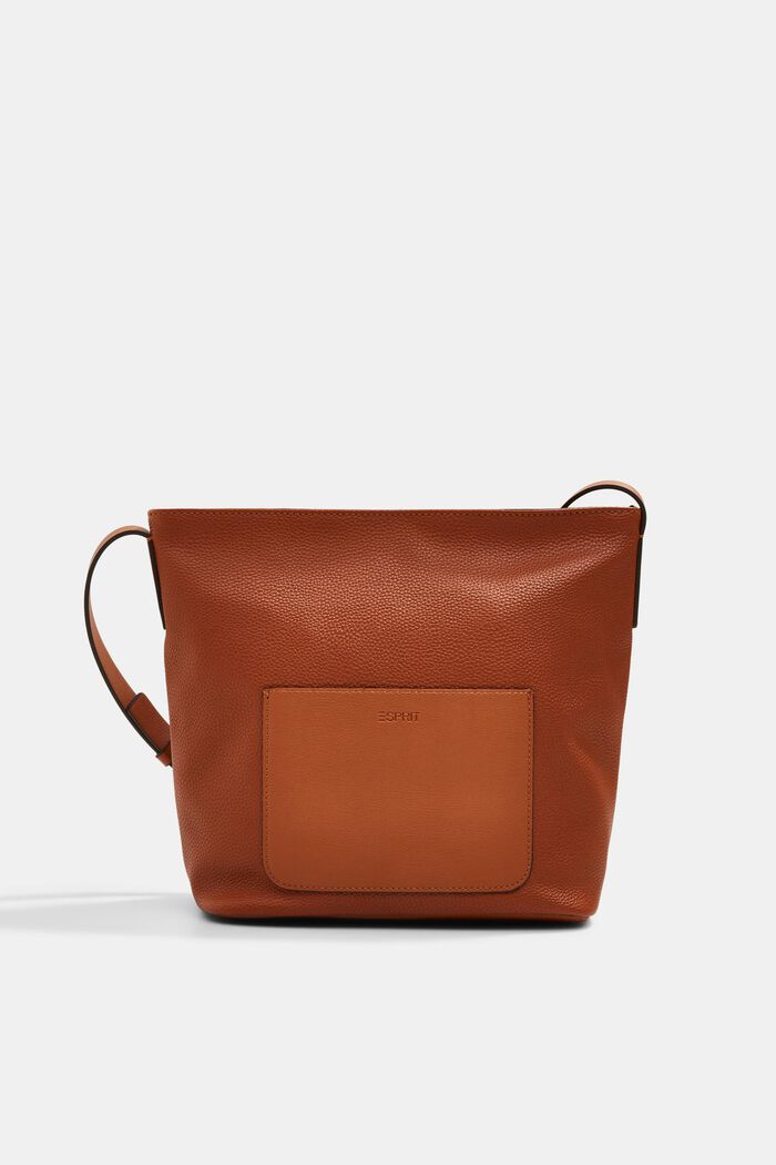 ESPRIT - Faux leather shoulder bag at our online shop
