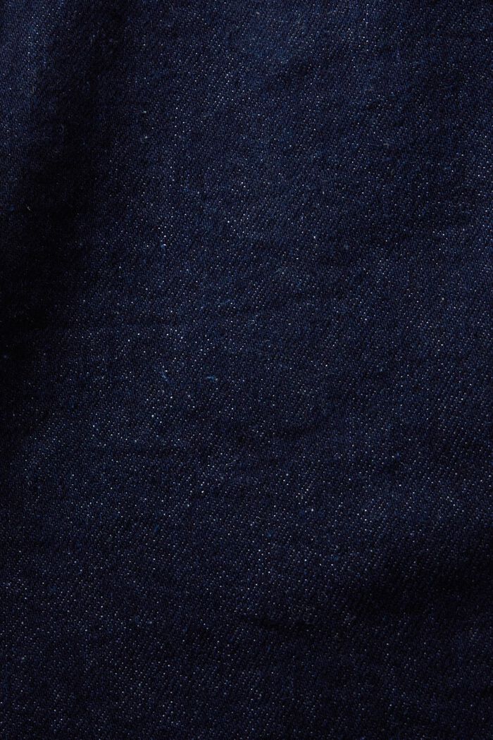 Mid-Rise Straight Jeans, BLUE RINSE, detail image number 6