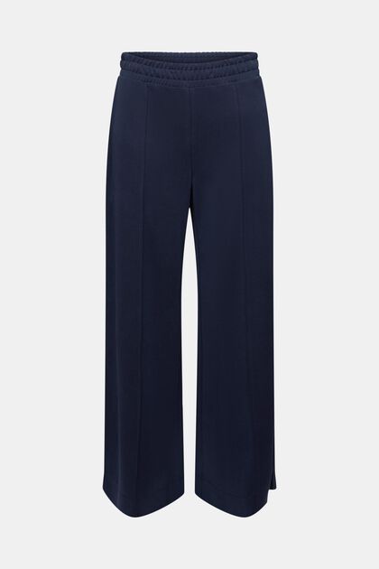 Permanent Crease Wide Leg Pull-On Pants