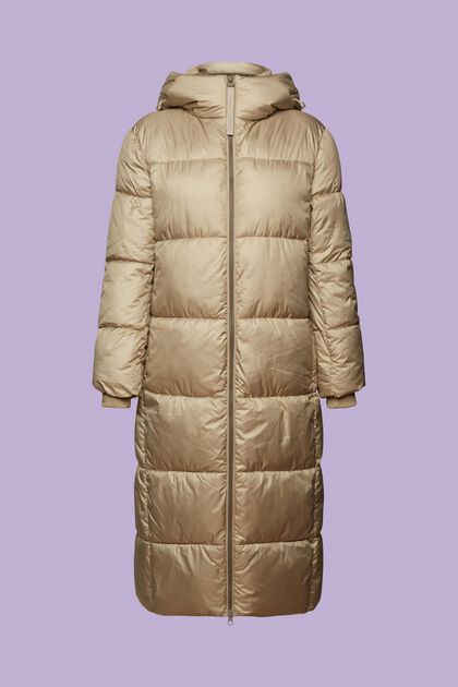 Hooded Quilted Puffer Coat