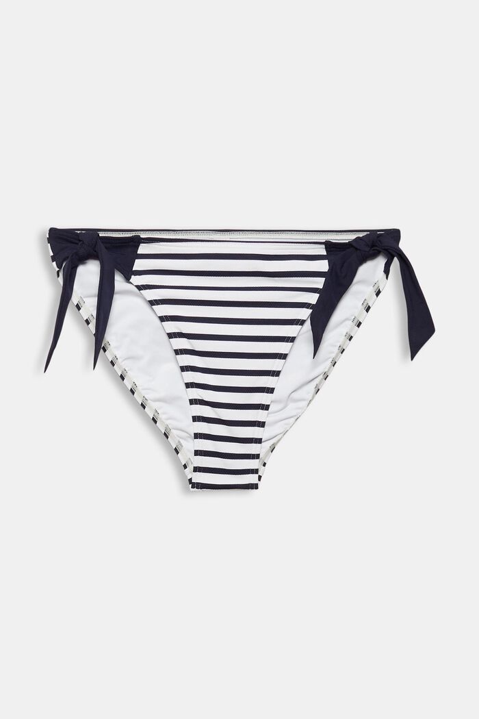 Made of recycled material: hipster briefs with stripes, NAVY, detail image number 1