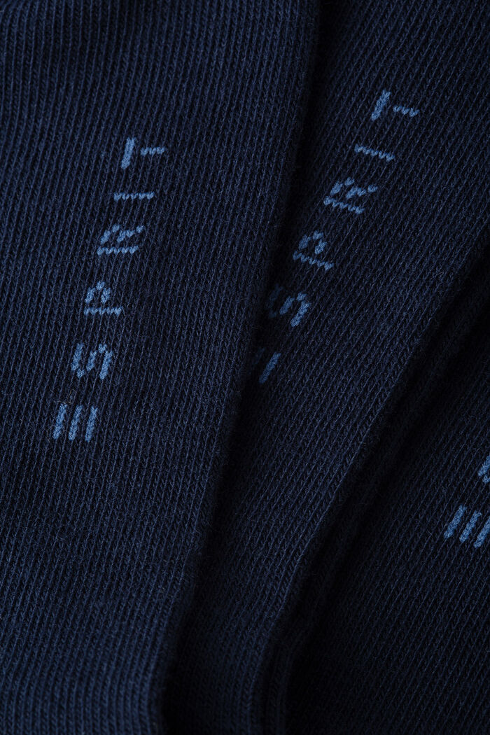 5-pair pack of blended cotton socks, MARINE, detail image number 1