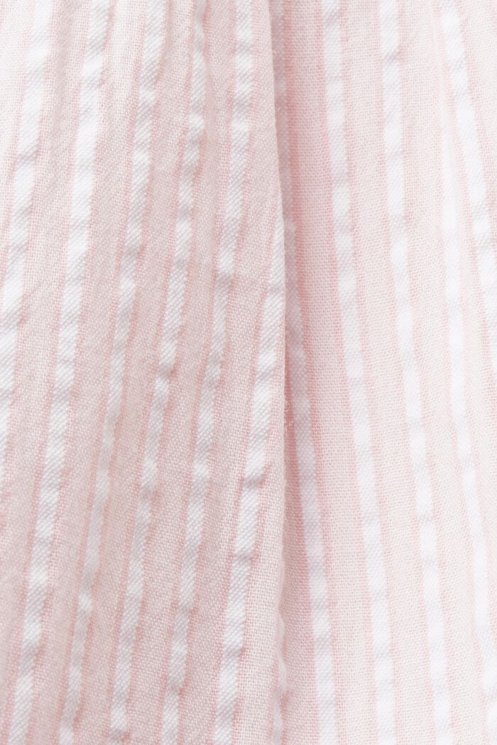 Tiered Button Front Maxi Dress, LIGHT PINK, detail image number 5