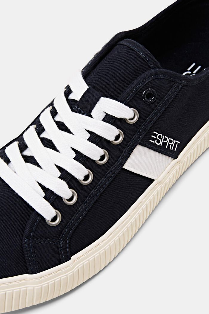 Canvas Trainers, NAVY, detail image number 3