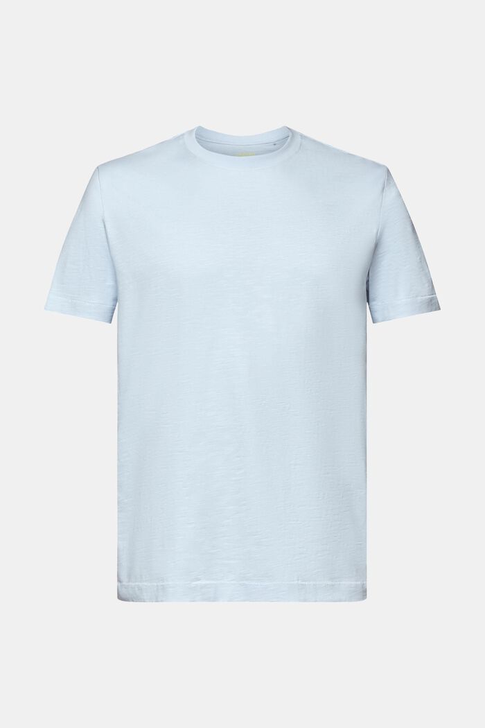 Slub T-Shirt, LIGHT BLUE, detail image number 6
