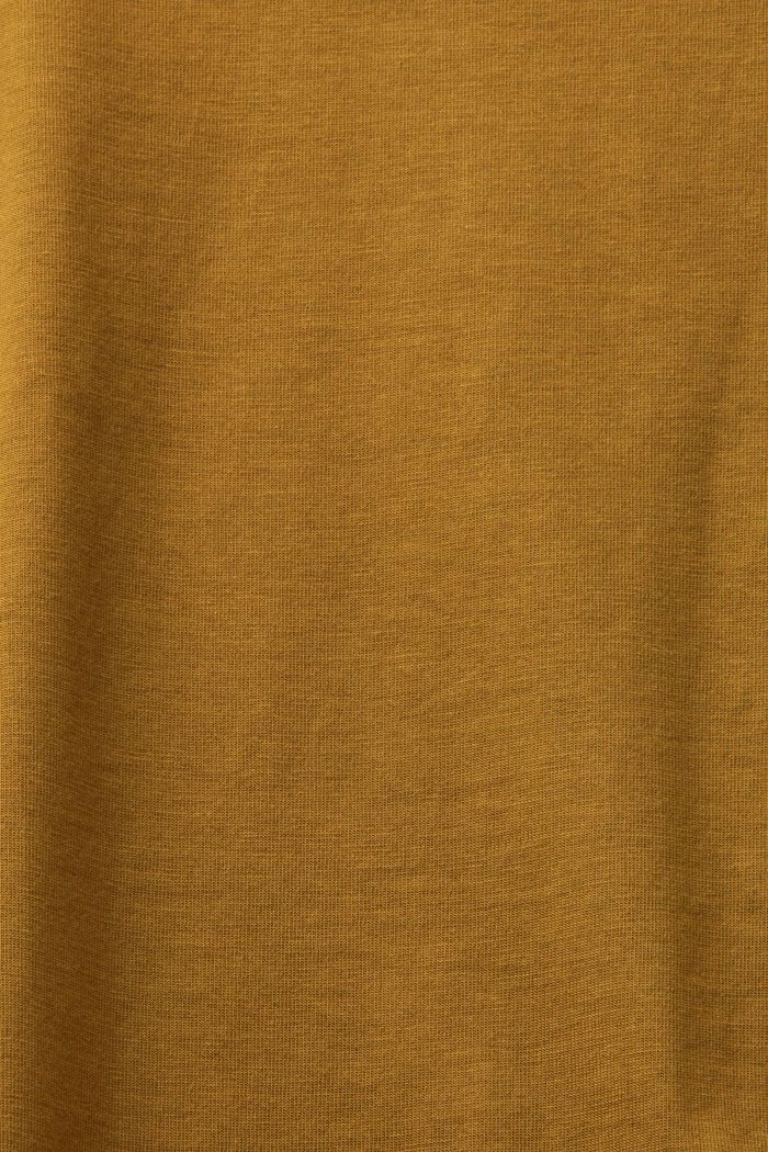 Short-Sleeve Crewneck T-Shirt, OLIVE, detail image number 4