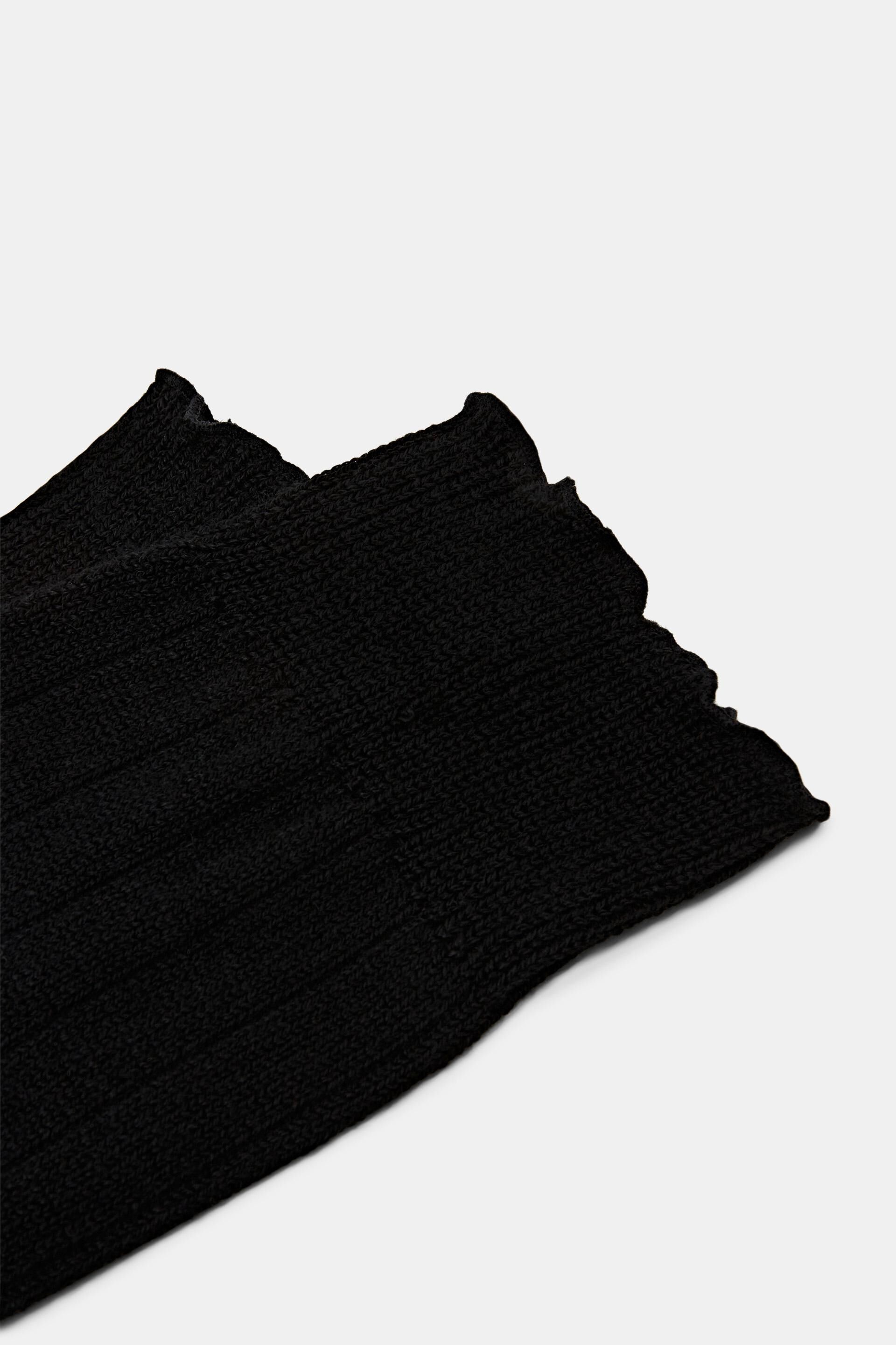 ESPRIT - Wool blend: rib knit leg warmers at our online shop