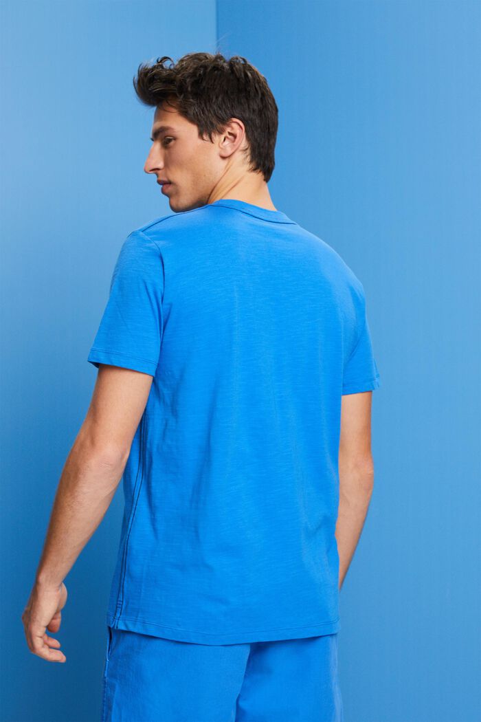 Cotton Jersey T-Shirt, BRIGHT BLUE, detail image number 3