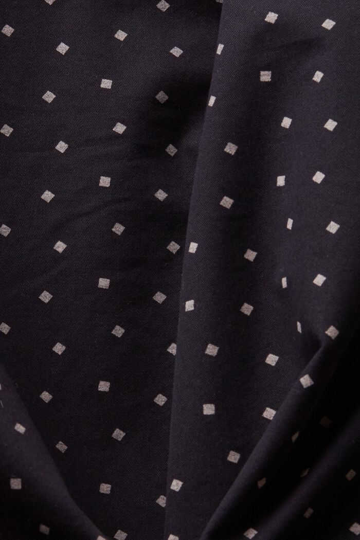 Printed Chino Shorts, BLACK, detail image number 5
