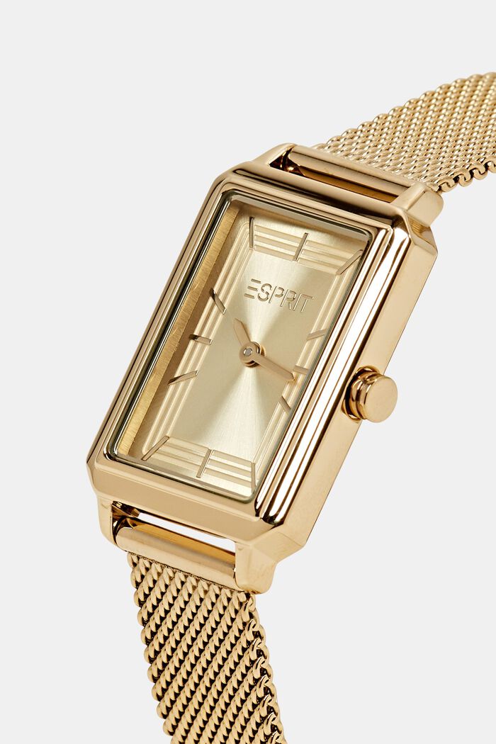 ESPRIT - Square-shaped watch with a mesh strap at our online shop