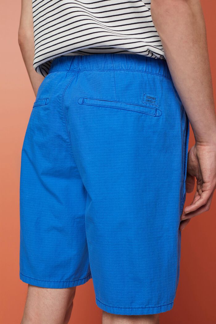 Shorts with a drawstring belt, BRIGHT BLUE, detail image number 6