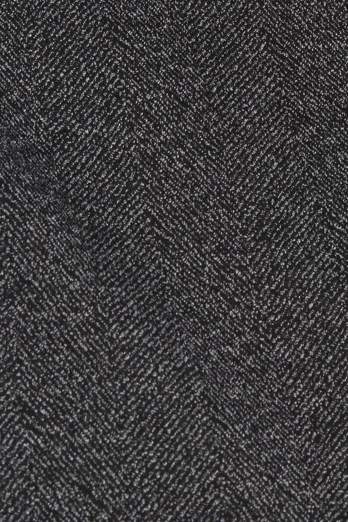 Mix + match HERRINGBONE blazer, BLACK, detail image number 4