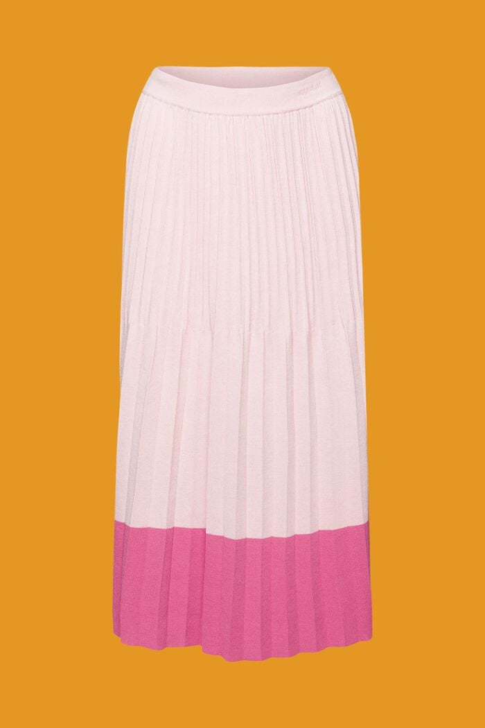 Pleated midi skirt, PINK, detail image number 6