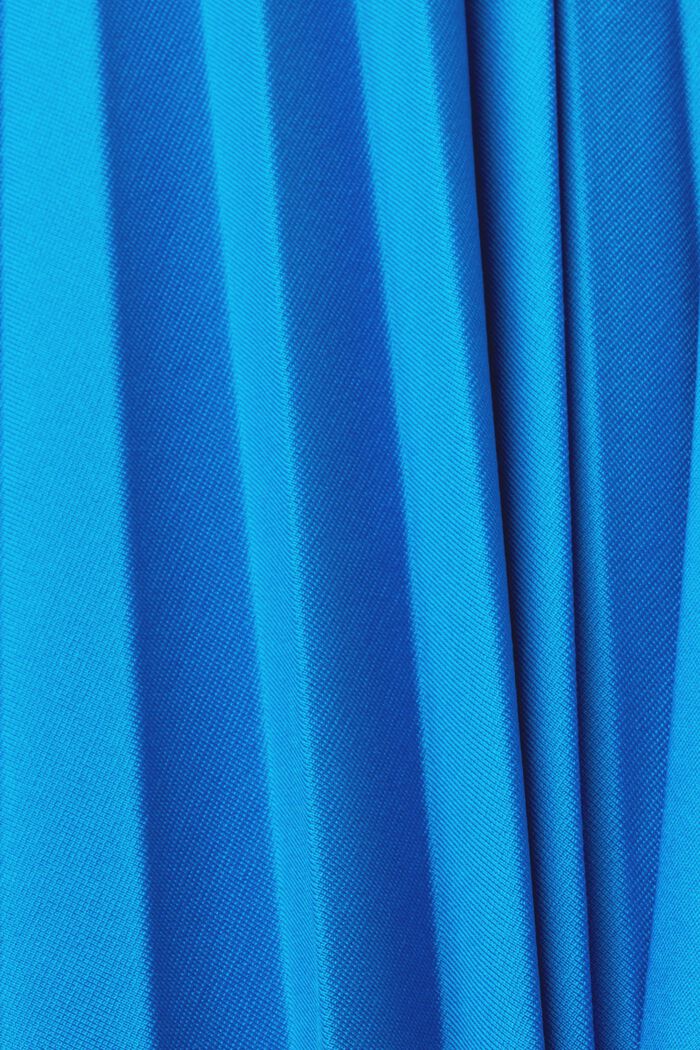 Pleated midi skirt, BLUE, detail image number 6