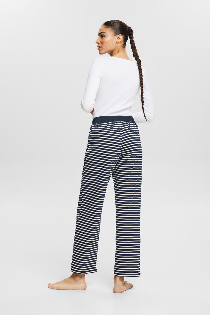 Striped  Pull-On Pajama Pant, NAVY, detail image number 2