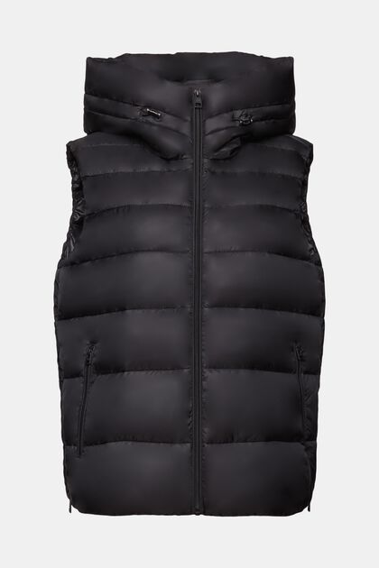 Recycled: quilted body warmer