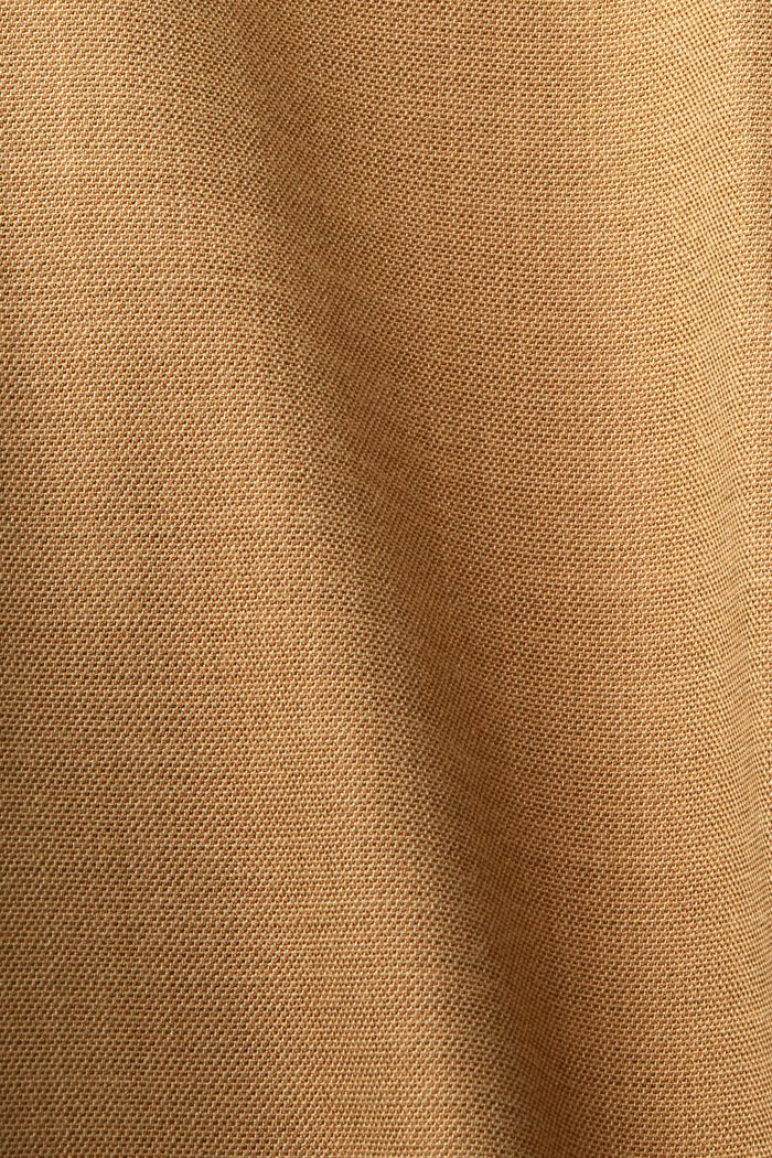 Wide fit trousers, KHAKI BEIGE, detail image number 5