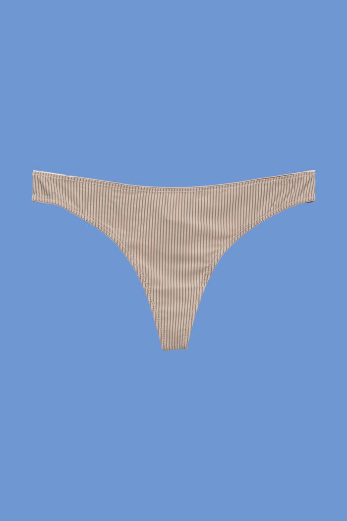 Recycled: microfibre hipster thong, LIGHT TAUPE, detail image number 4