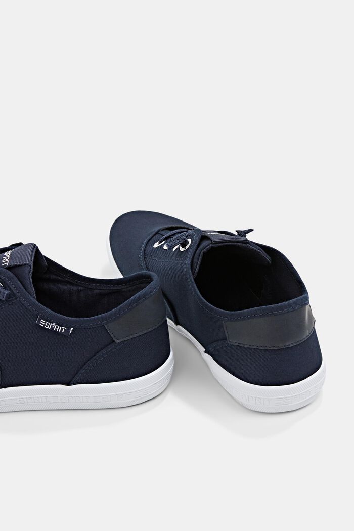 Trainers with stretchy laces, NAVY, detail image number 4