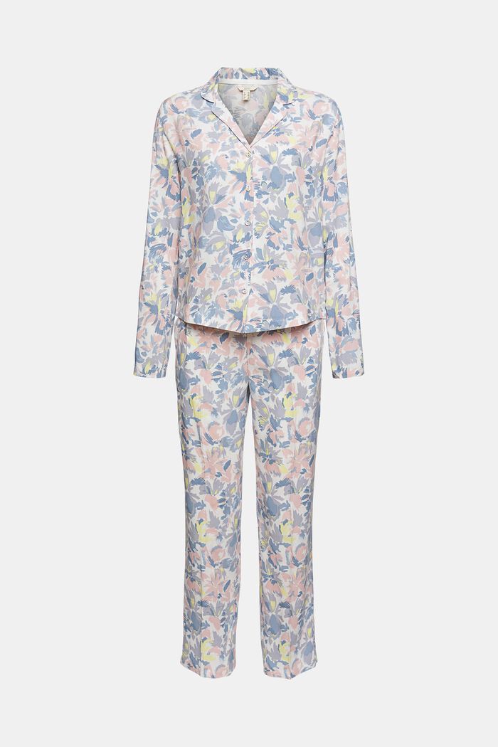 Floral pattern pyjamas, LENZING™ ECOVERO™