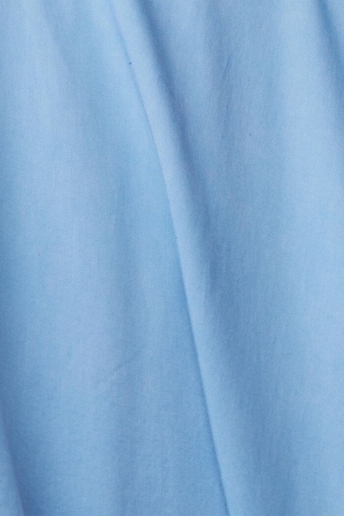 CURVY casual shirt dress made of TENCEL™, LIGHT BLUE LAVENDER, detail image number 4