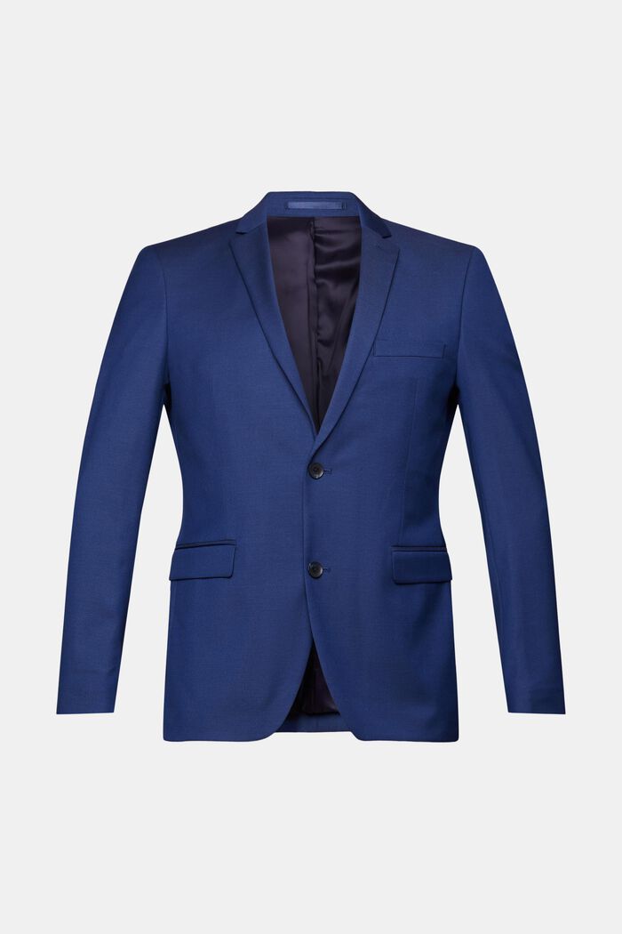 Slim fit blazer, BLUE, detail image number 5