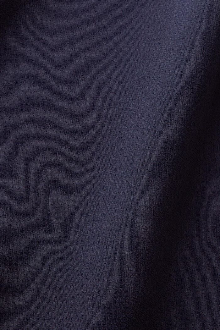 3/4 Sleeve Crêpe Midi Dress, NAVY, detail image number 4
