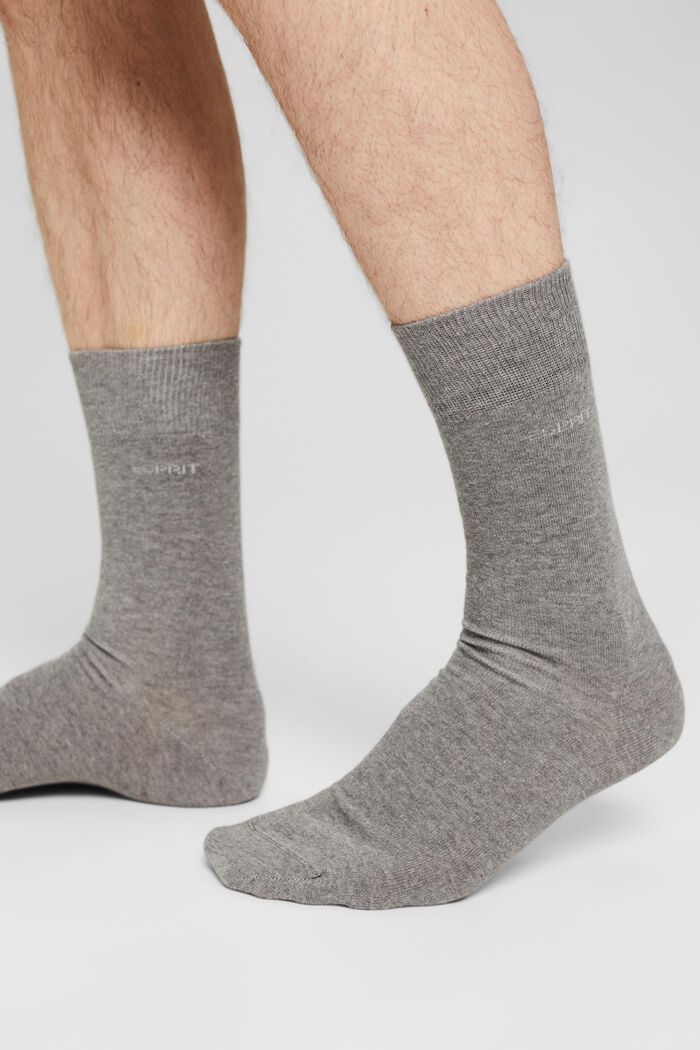 10-pack of socks, organic cotton blend