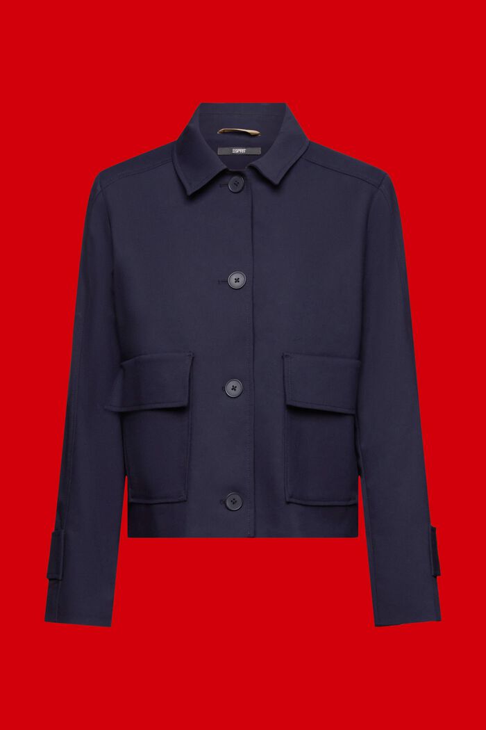 Clifton twill jacket, NAVY, detail image number 5