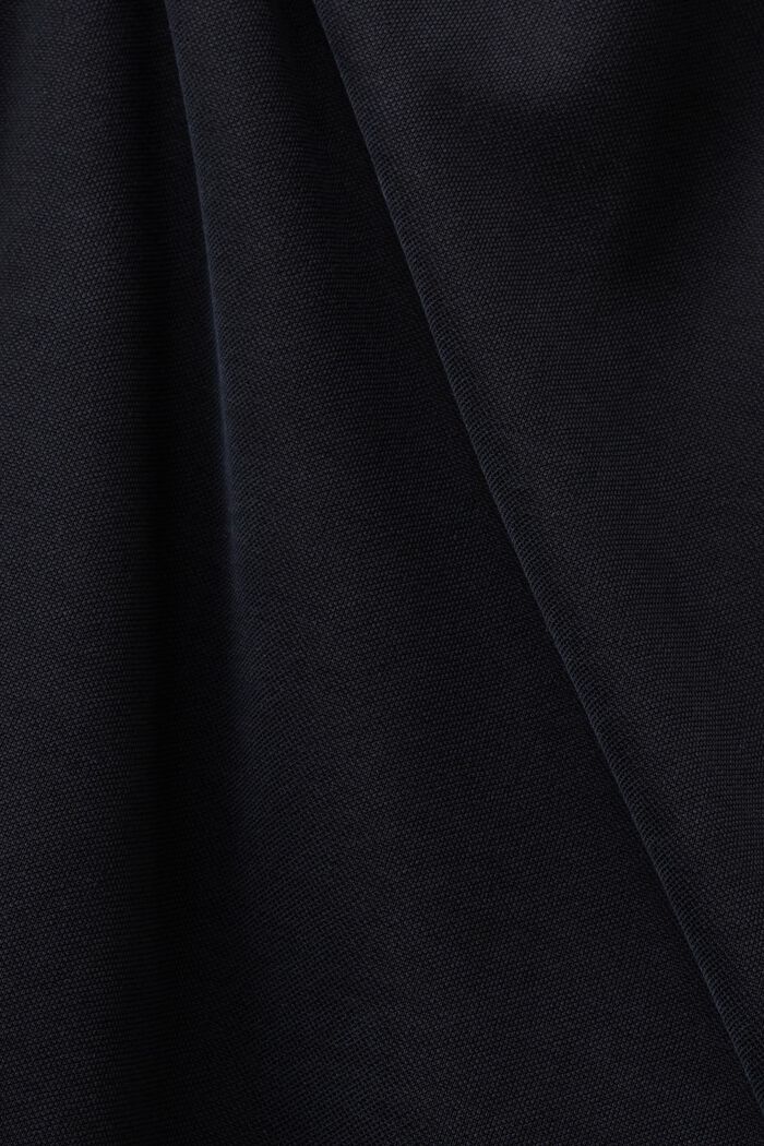 Permanent Crease Sleeveless Jumpsuit, BLACK, detail image number 4
