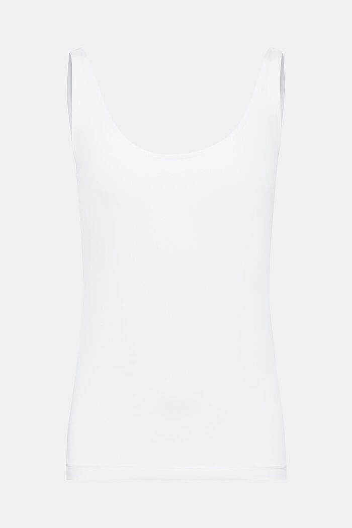 Organic cotton vest top, LIGHT BLUE, detail image number 6