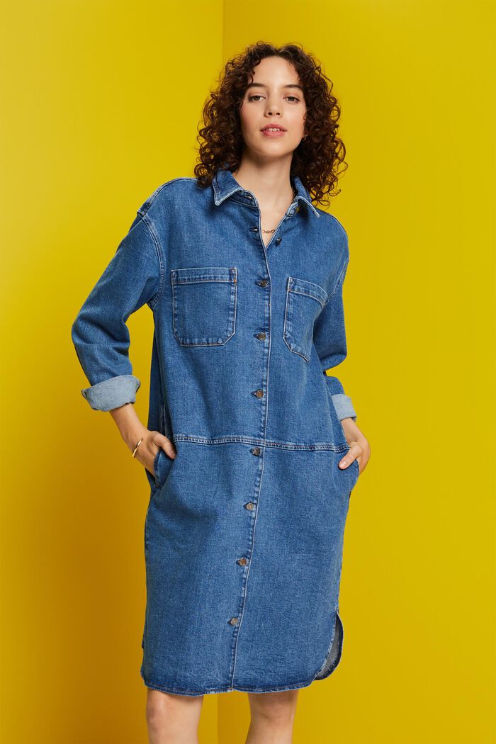 ESPRIT - Loose-fitting jeans dress at our online shop