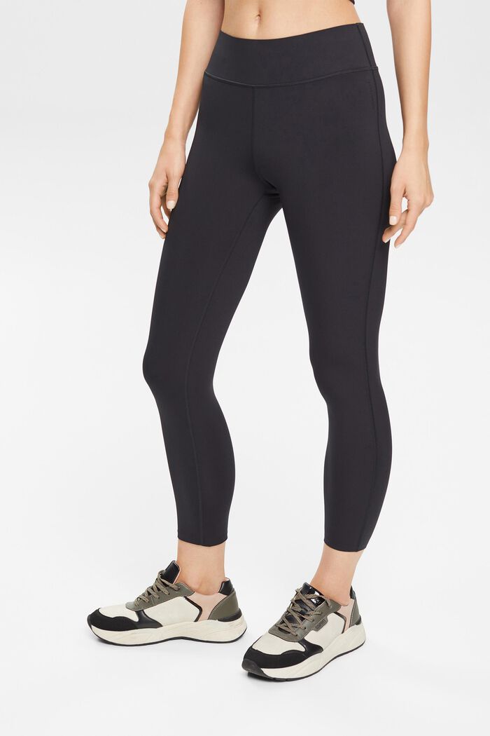 Activewear leggings with E-DRY technology, BLACK, detail image number 0