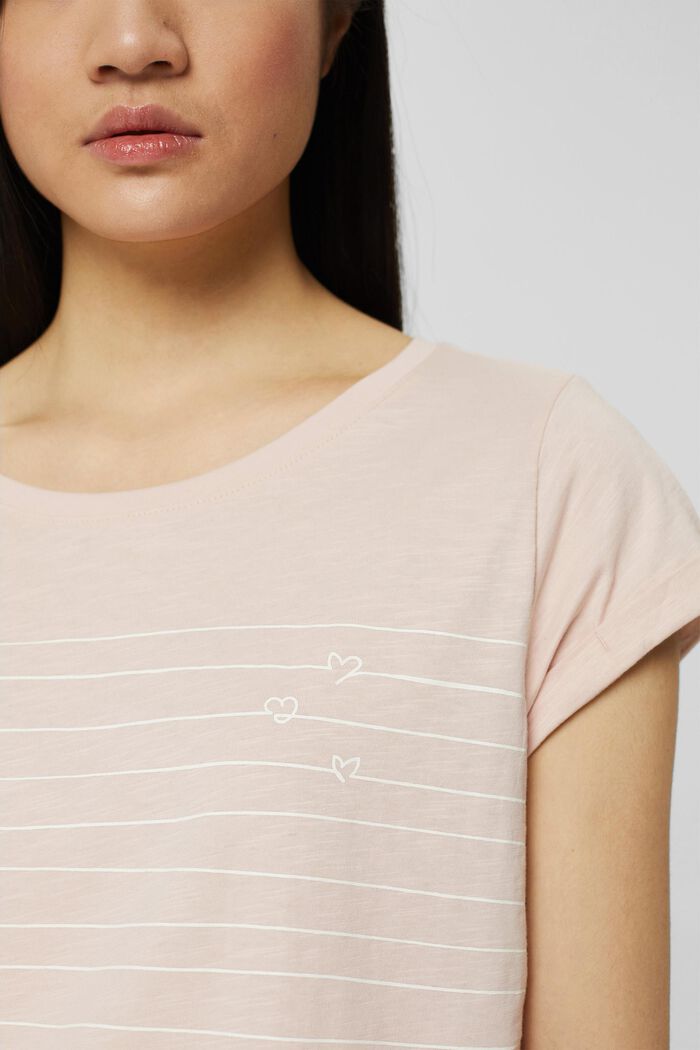 Printed T-shirt, 100% cotton, DUSTY NUDE, detail image number 2