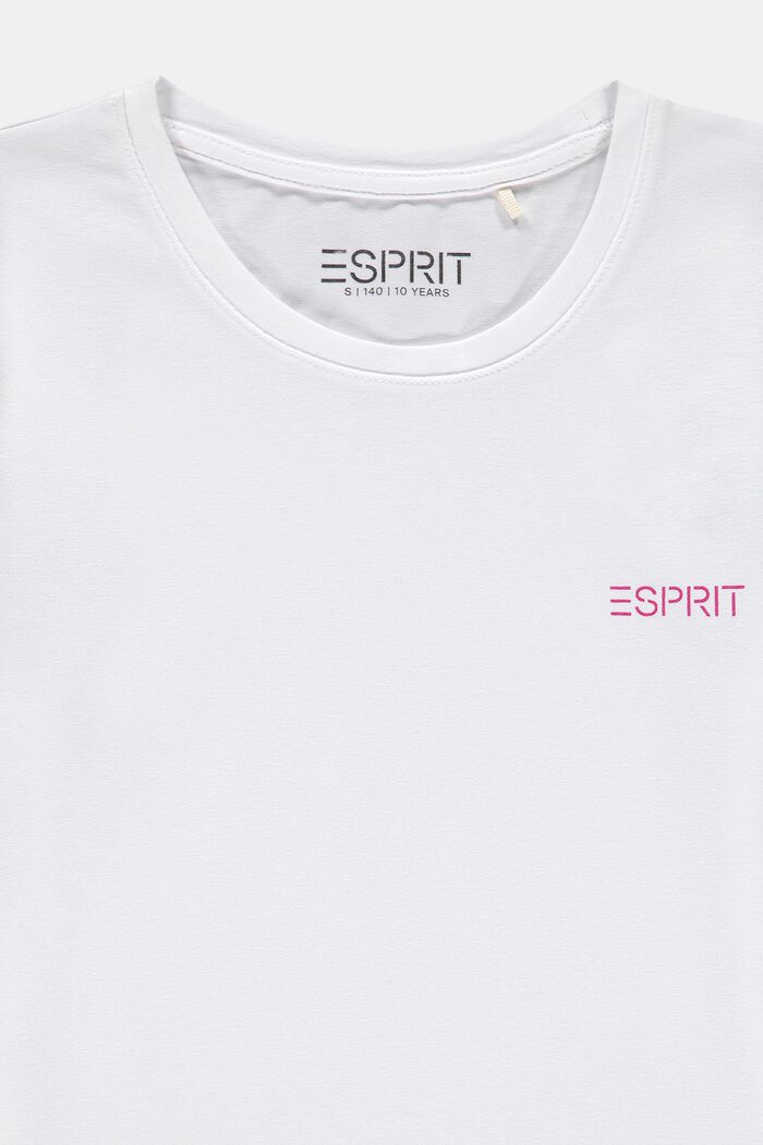 Double pack of T-shirts made of 100% cotton, WHITE, detail image number 2