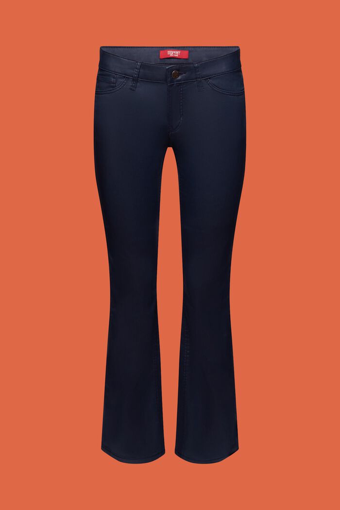 Coated Pants, NAVY, detail image number 7