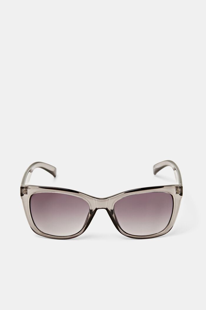 Square Framed Sunglasses, GREY, detail image number 0