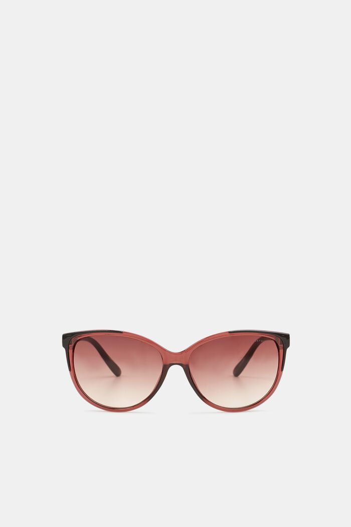 Sunglasses with transparent frame, CRANBERRY, detail image number 0