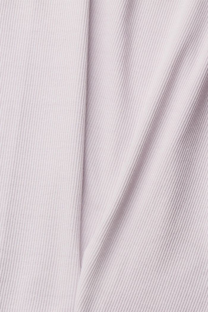 Sleeveless top with lace trim, LAVENDER, detail image number 1