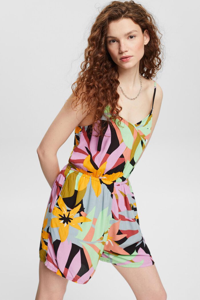 Colourfully patterned playsuit