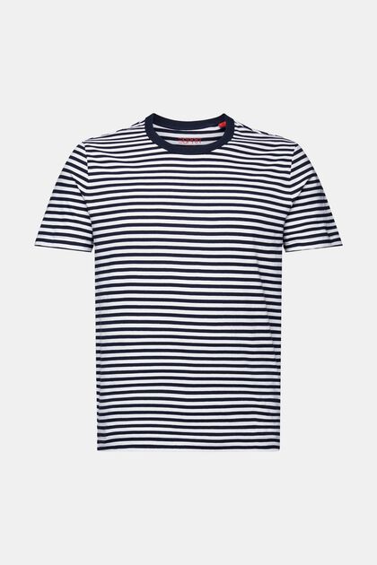 Striped jersey T-shirt, 100% cotton