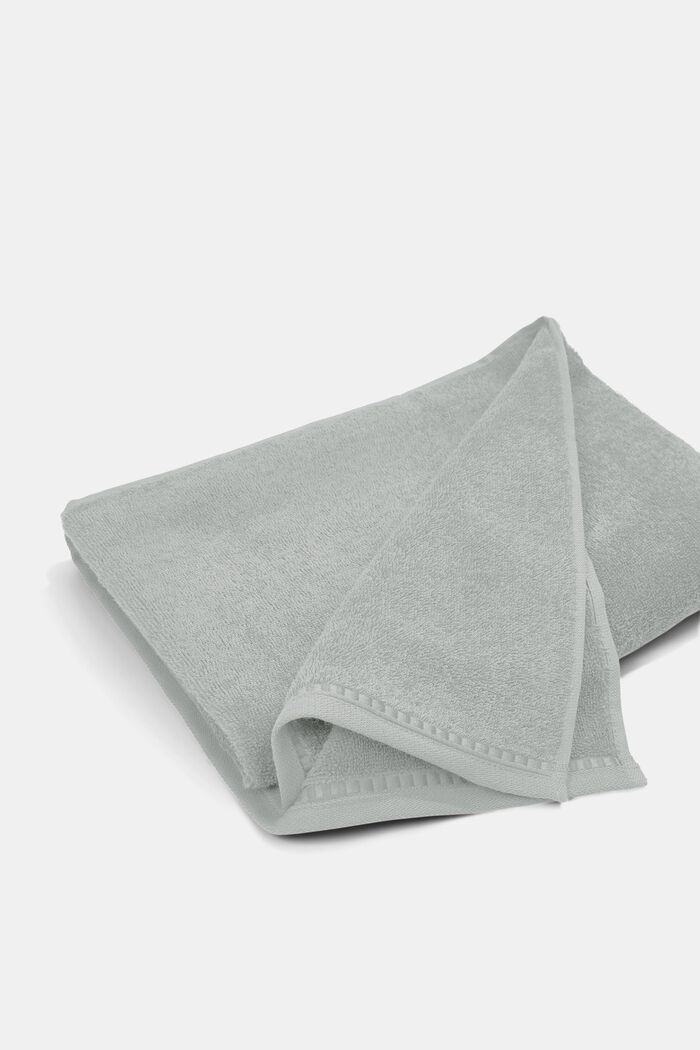 Containing TENCEL™: triple pack of terrycloth towels, STONE, detail image number 4