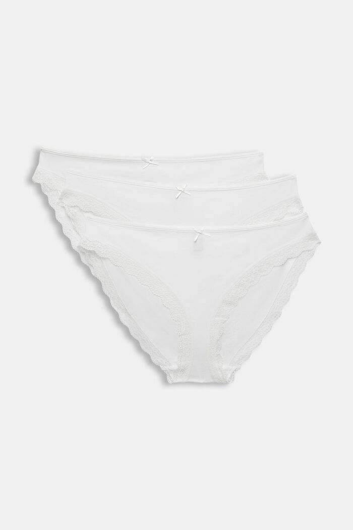 3 Pack Brazillian Briefs, OFF WHITE, detail image number 4