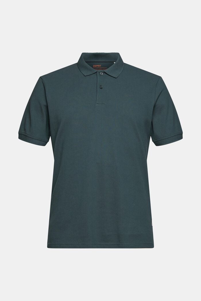 Polo shirt, TEAL BLUE, detail image number 7
